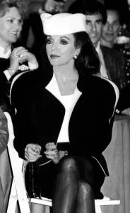 Joan Collins at Century Park School Print (00194)