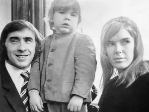 Jackie Stewart Prints: Jackie Stewart with Family at 1969 Civic Reception Print