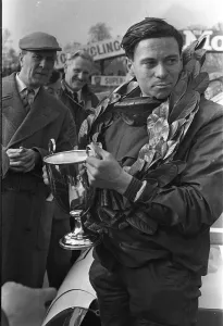 Jim Clark Prints: Jim Clark Formula One Print - 1963 Laurel Wreath Winner