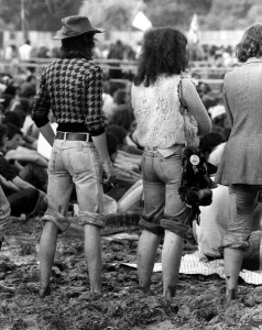 Music Festival Prints: 1977 Reading Jazz Blues and Rock Festival Print