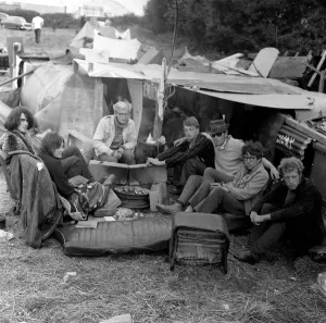 Youth Culture Images Prints: Music - Pop Festivals - Isle of Wight - August 1969 Isle of Wight Pop Festival - A