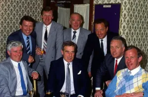 Lisbon Lions Prints: Lisbon Lions 20th Anniversary Reunion Lunch Print May 1987