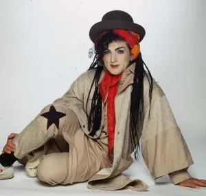 George Best as Boy George Print 1984