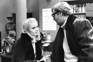Michael Caine and Francoise Dorleac on Set Print, 2nd April 1967