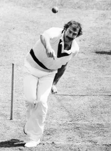 Lords Cricket Ground Prints: Dennis Lillee in the Nets at Lords Print (00273)