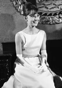 Audrey Hepburn at Breakfast At Tiffanys Print, London 1961