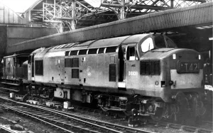Newcastle Central Station Print - 3rd December 1967
