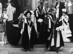 Garter Ceremony Print at Windsor, 17th June 1975