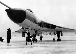 Vulcan Bomber Prints: RAF Avro Vulcan V-bomber Print 05/02/1975