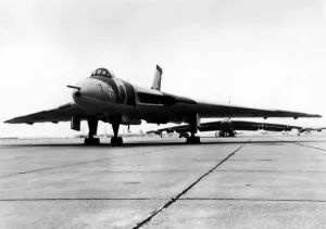 Vulcan Bomber Prints: RAF Avro Vulcan and B52 Print, 1979