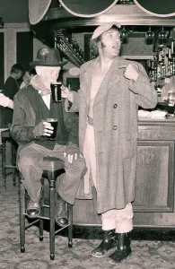0300to0399 Prints: Steptoe and Son Print at Shepherds Bush Local Pub 1974