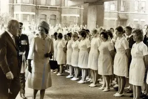 Royalty Prints: The Queen Visits Manchester Print, 23rd June 1971