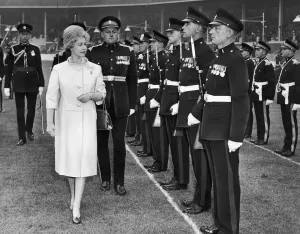 Royalty Prints: The Queen Visits Manchester Print, May 1961