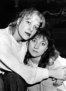 Denise Welch and Tracey Wilkinson in Woyzeck Print 5 February 1990