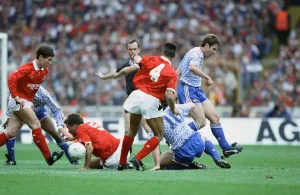 Rumbelows Cup Final Print at Wembley Stadium 1992