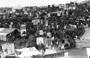 Epsom Derby Bookmakers Print, Circa June 1920