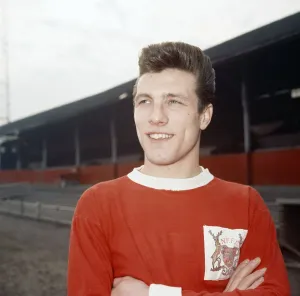Nottingham Forest's Trevor Hockey Print 1963