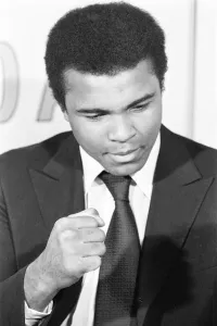 Muhammad Ali at Birmingham New Street Print 1971