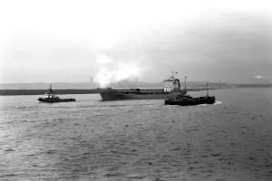 The Crown Prince Container Ship Print 1979