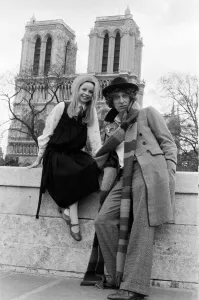 Tom Baker and Lalla Ward as the 4th Doctor and Romana Print