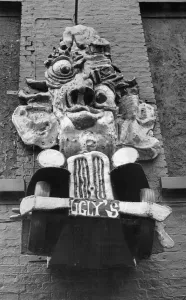 Uglys Nightclub Sign Print, Duke Street Liverpool 1970
