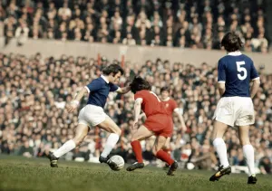 Leicester City v Liverpool 1974 Division 1 Print