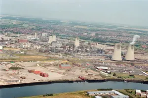 Aerial View of Teesside Print, 28th July 1995