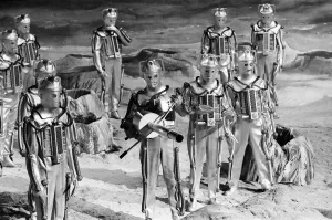 Mirror Prints: Doctor Who 1967 Print: The Moonbase Cybermen Return