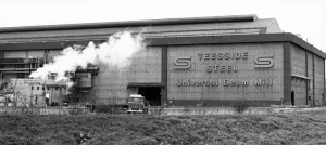 Prints of Universal Beam Mill, Teesside Steel, Lackenby, 2nd February 1989 Cleveland Prints: Universal Beam Mill Print, Teesside Steel, Lackenby 1989
