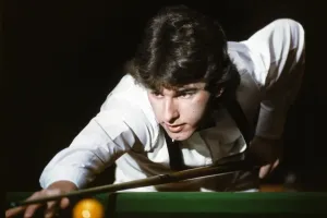 Kirk Stevens in Action at Wembley Print, January 1984