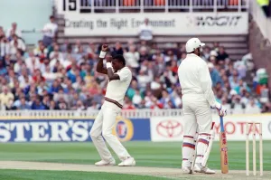 Texaco Trophy 1991 Print: Ambrose Celebrates at Old Trafford