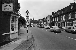 Prints of Woburn Village, Bedfordshire. 24th July 1968 Bedfordshire Prints: Woburn Village Print, 24th July 1968