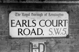 Earls Court Road, London, SW5 Print - 11th September 1971
