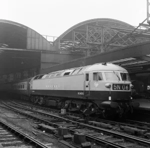 Hawker Siddleley HS 4000 Kestrel Print, Newcastle Central Station