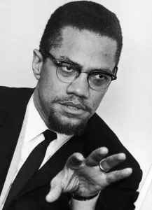 Malcolm X Prints: Malcolm X in Smethwick, 12th February 1965 Print