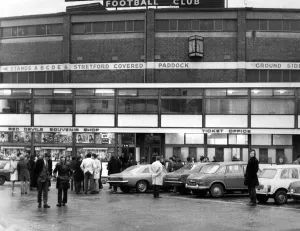 Sport Prints: Old Trafford Stadium Print, 10th January 1972 (00772)