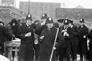 Offence Cast and Crew Tea Break Print, 6th April 1972