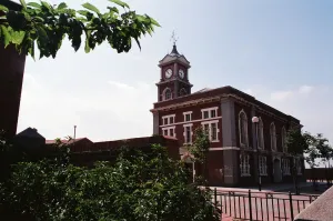 Old Town Hall at St Hilda, Middlesbrough Print 1989
