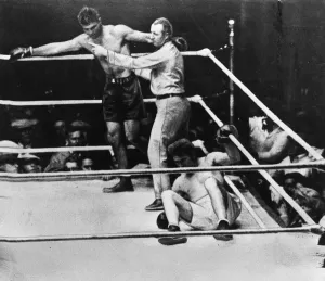 Sport Prints: Jack Dempsey v Gene Tunney Print, Soldier Field 1927