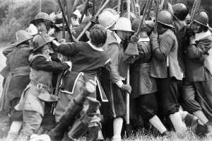 The Siege of Reading, 1643, Tilehurst Print