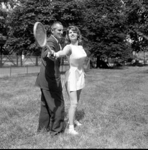 Fred Perry Coaching Session Print 1961