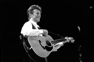 David Bowie Sound and Vision Tour Print 1990 Birmingham NEC