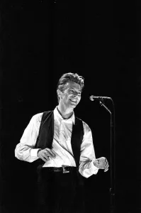 David Bowie Sound and Vision Tour Print 1990 Birmingham NEC