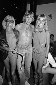 James Hunt in Oscar Nightclub, Marbella 1981 Print