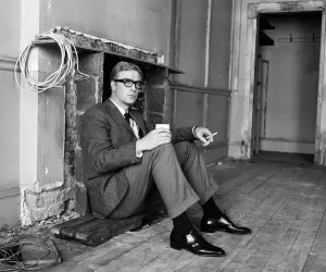 0900to0999 Prints: Michael Caine on The Ipcress File Set Print 1964