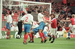 Russia 3-3 Czech Republic, Euro 1996 Group C Print
