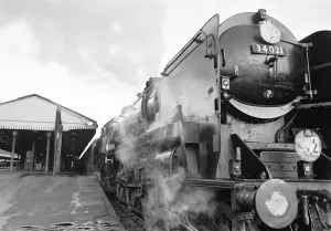 Number 34021 Dartmoor West Country Class Locomotive Print