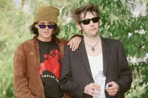 Johnny Depp and Shane MacGowan Print, 28th September 1994