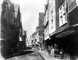 Old Lewins Mead, Bristol Print circa 1890 (01004)