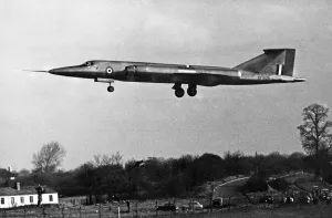 Mirror Prints: Bristol T 188 Supersonic Aircraft Print, First Flight 1962
